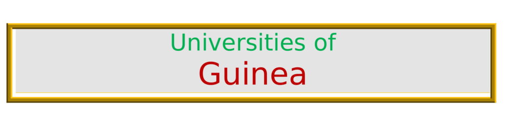 List of Universities in Guinea