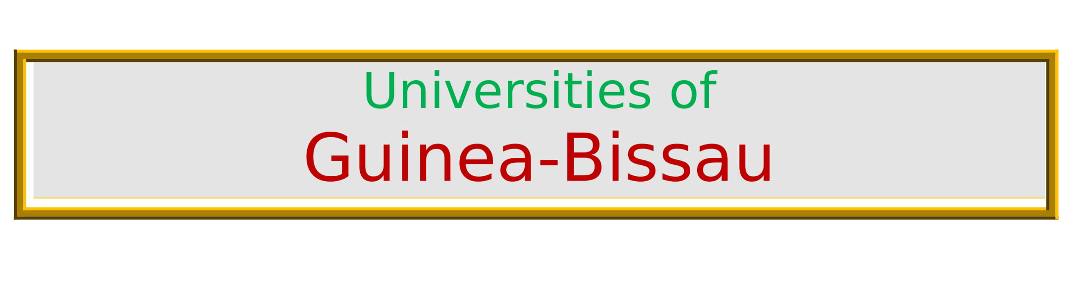 Universities in Guinea Bissau