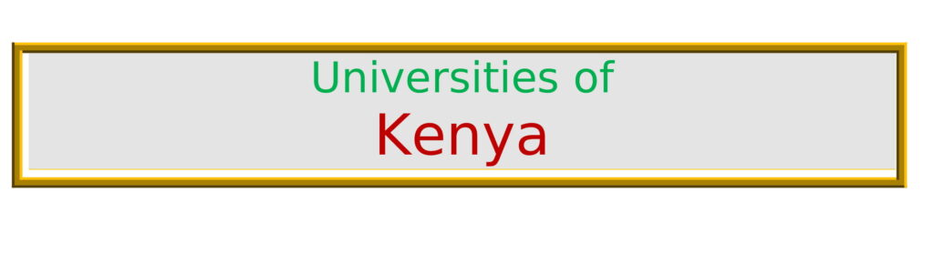 List of Universities in Kenya