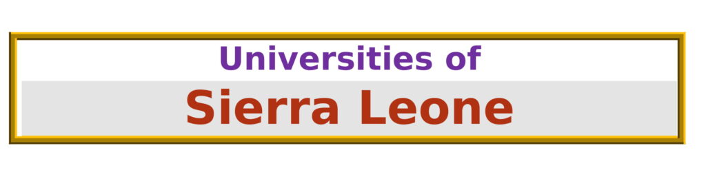 List of Universities in Sierra Leone