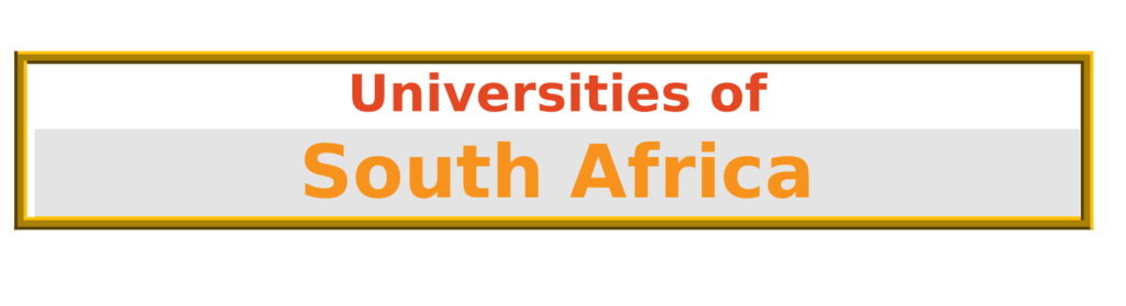 List of Universities in South Africa