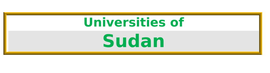 List of Universities in Sudan