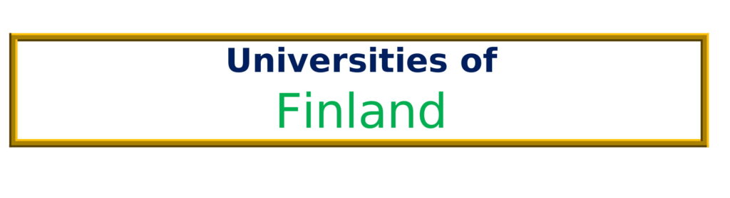 List of Universities in Finland