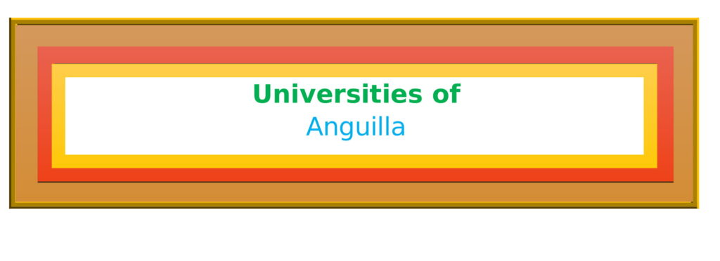 List of Universities in Anguilla