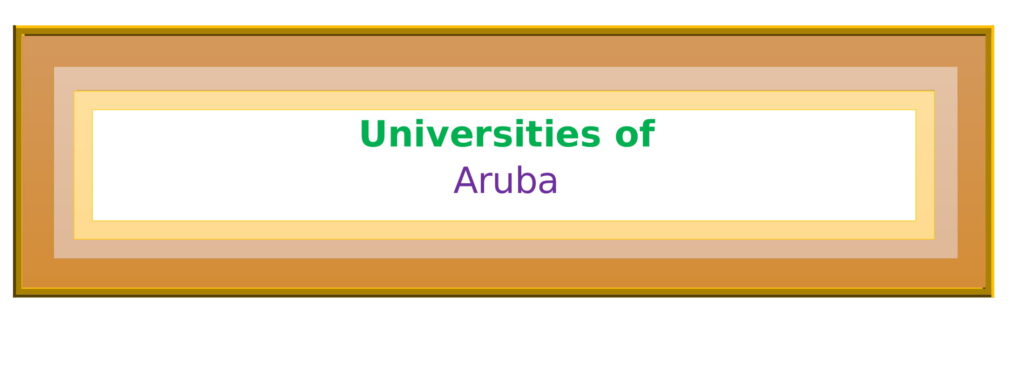 List of Universities in Aruba