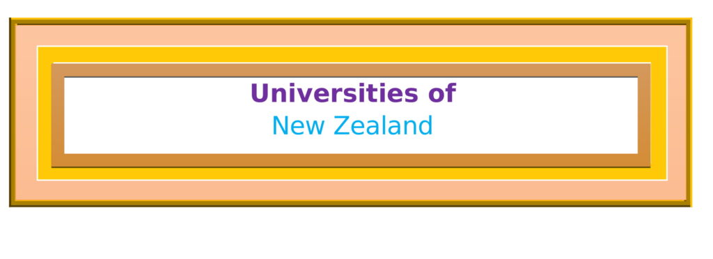 List of Universities in New Zealand