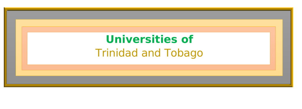List of Universities in Trinidad and Tobago
