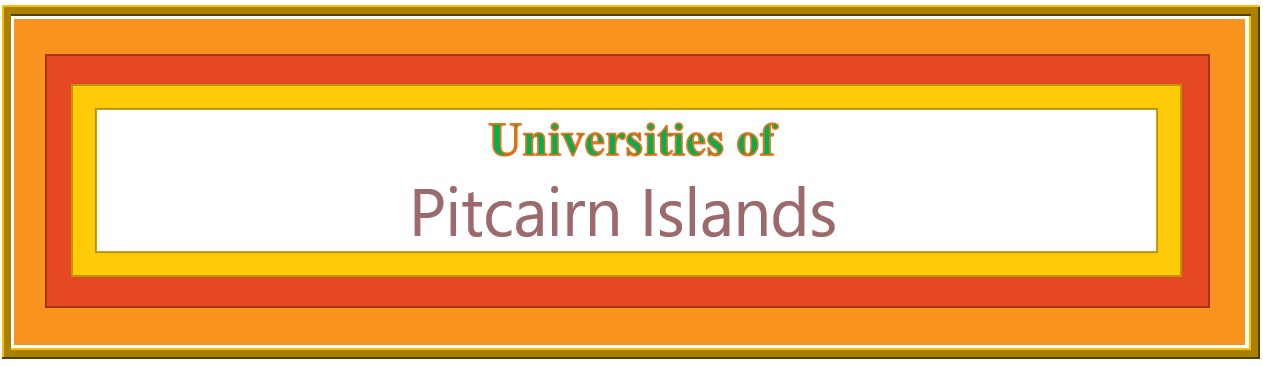 List of Universities in Pitcairn Islands