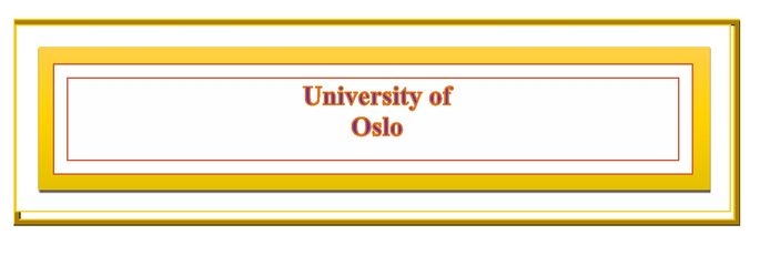 University of Oslo